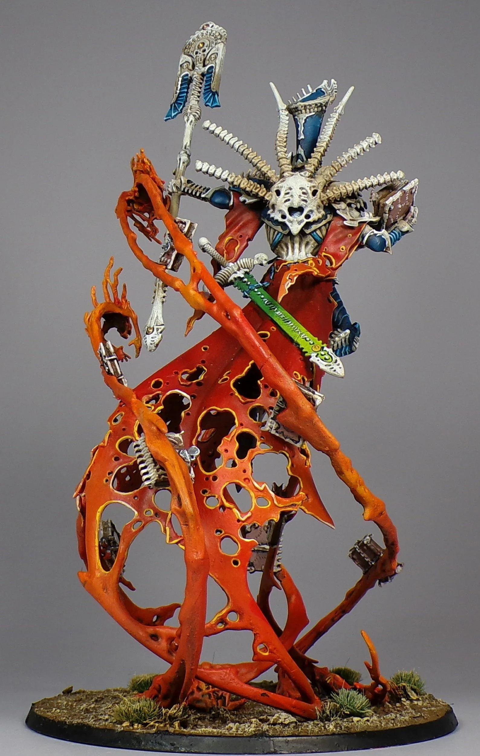 Warhammer Age of Sigmar - Ossiarch Bonereapers raised from the